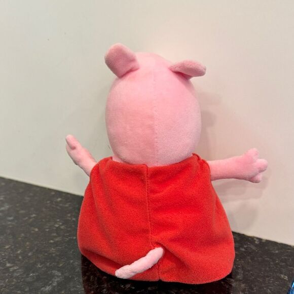 Peppa Pig Plush Toy - Pink and Red. Size 10” - Picture 6 of 10
